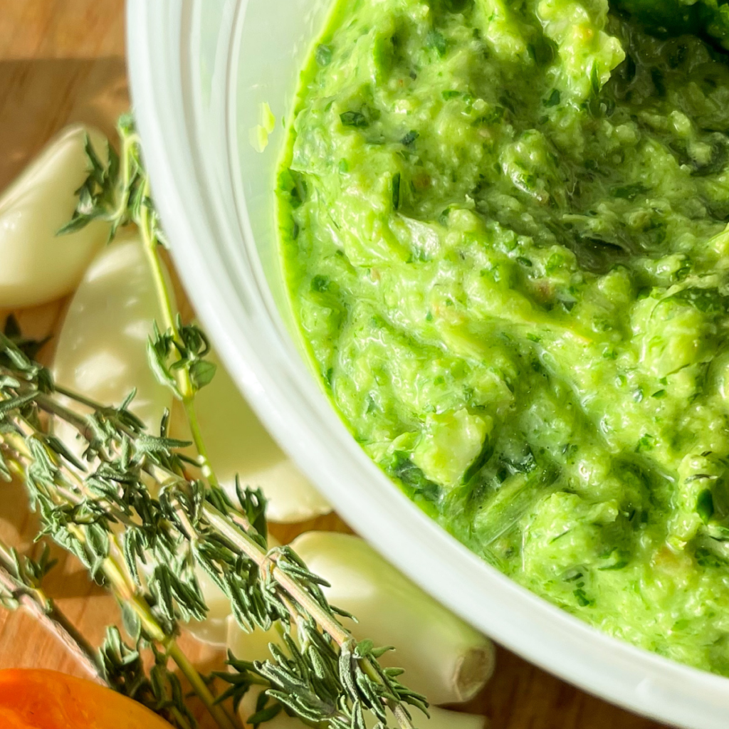 Jamaican Green Seasoning - There's Food at Home