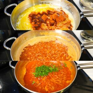 Cajun garlic butter sauce.