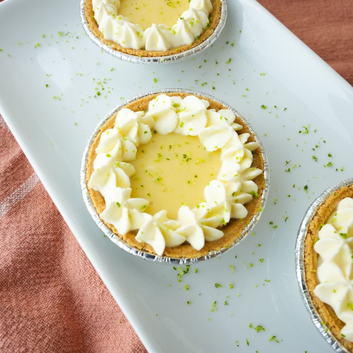 Mini Key Lime Pies - There's Food at Home