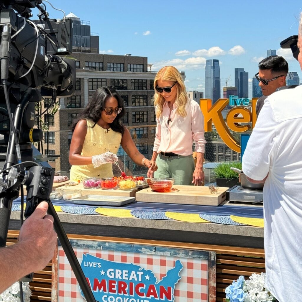 August DeWindt on Live with Kelly and Mark.